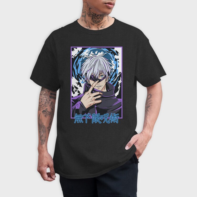 Satoru Gojos Mystic Aura, Tricou Barbati (Unisex)