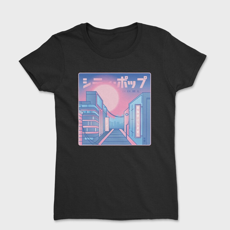 City Vaporwave, Tricou Femei