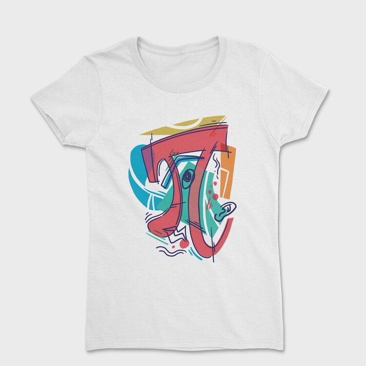 Cubist Pi, Tricou Femei