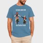 Father And Son Enduro, Tricou Barbati (Unisex)