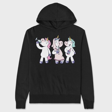 Hanorac Barbati (Unisex), Drunk Unicorns