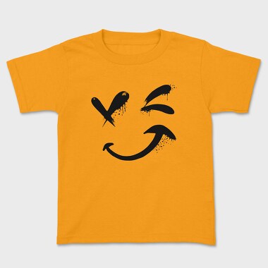 Tricou Copii, Emoji Happy Face