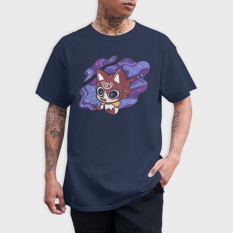 Galactic Feline Rebellion, Tricou Barbati (Unisex)