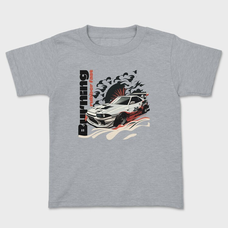 Car Jdm Japan Smoke, Tricou Copii