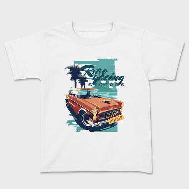 Tricou Copii, Classic Car Beach Trees