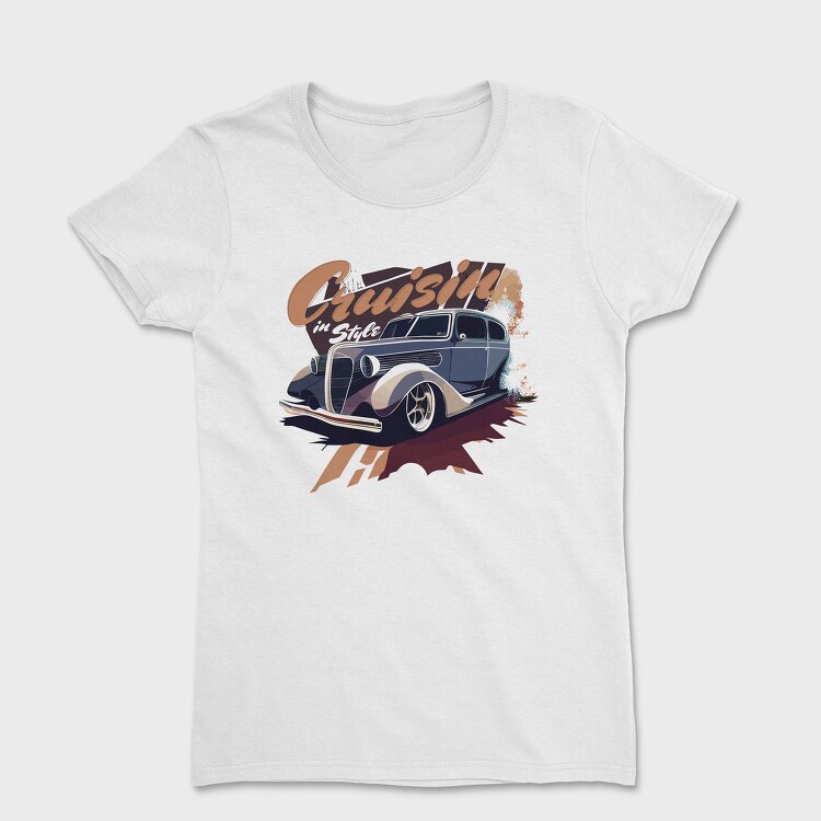 Classic Car Cruisin in, Tricou Femei