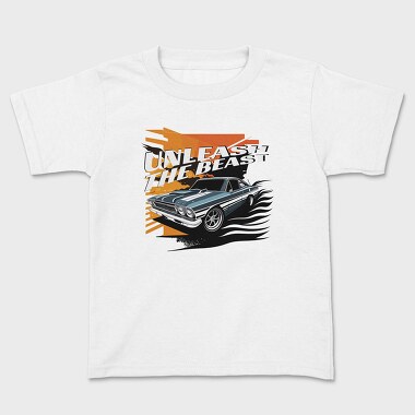 Classic Car Unleash the Beast, Tricou Copii