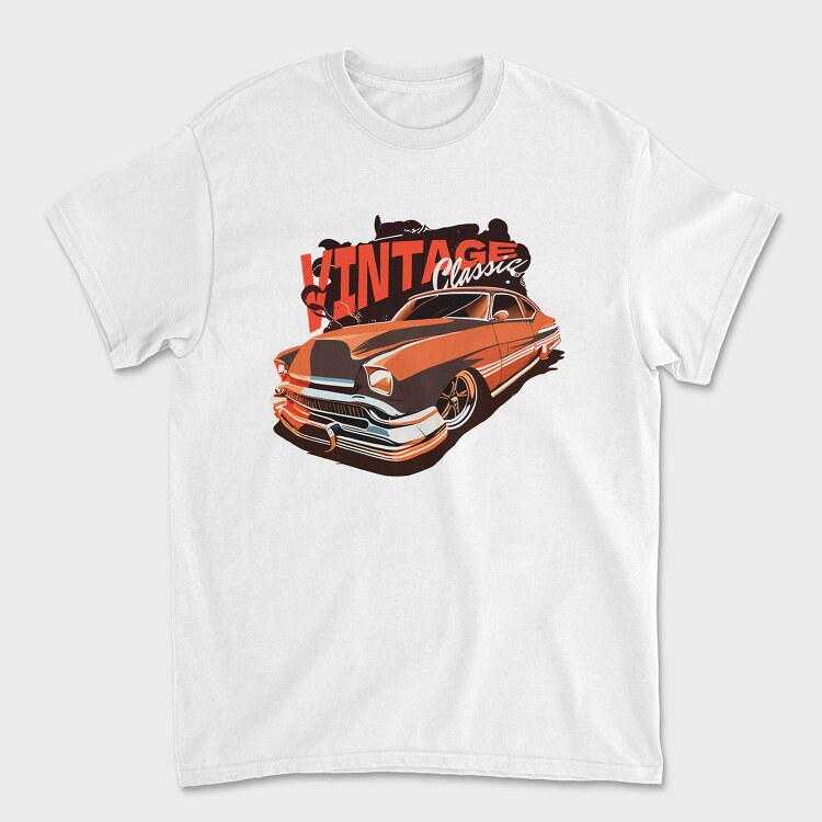 Classic Car Vintage Classic, Tricou Barbati (Unisex)