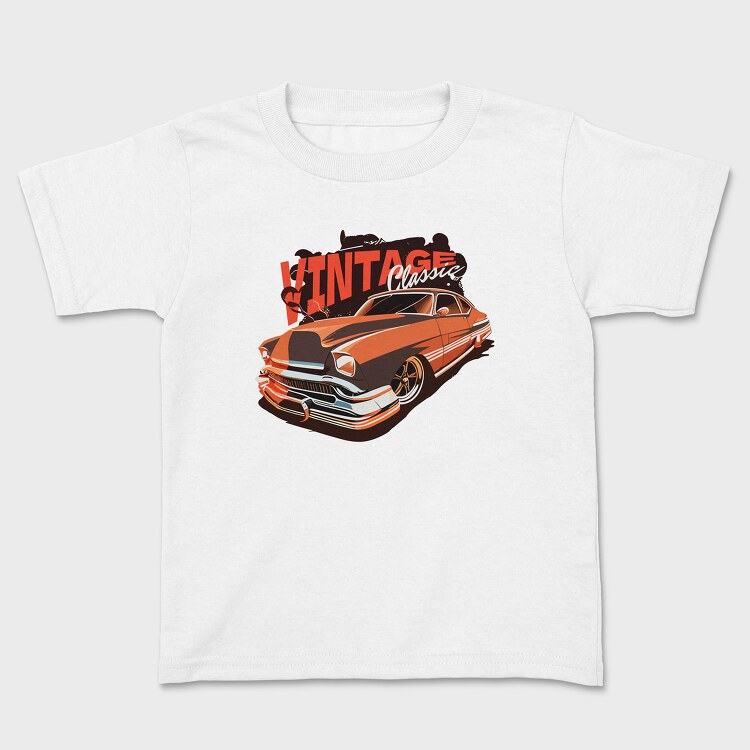 Classic Car Vintage Classic, Tricou Copii