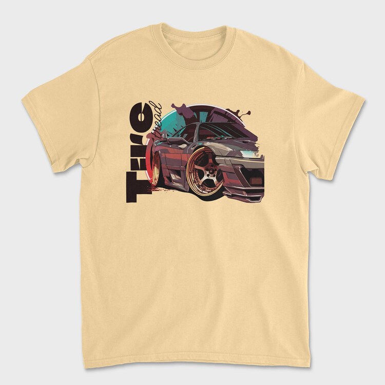 Custom Cars Luxe Wheels Tire Thread, Tricou Barbati (Unisex)