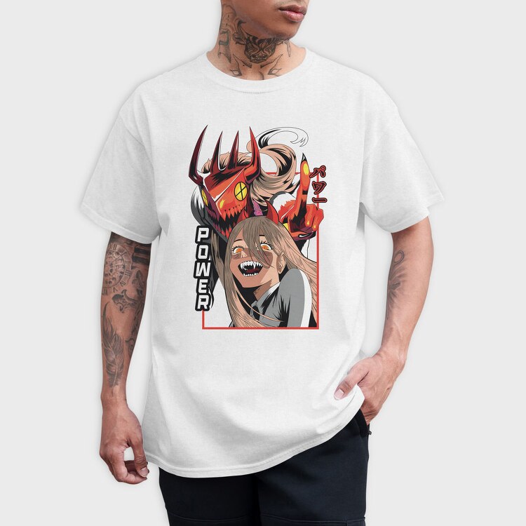 Power Demon Girl, Tricou Barbati (Unisex)