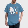 Happy Rabbit Carrot, Tricou Barbati (Unisex)