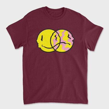 Happy Sad Emoji, Tricou Barbati (Unisex)