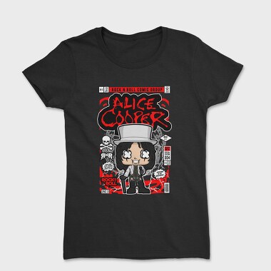 Alice Cooper Rock Roll, Tricou Femei