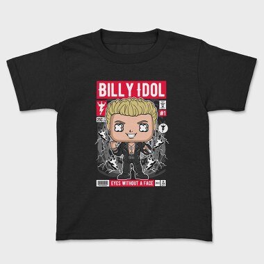 Billy Idol Pop Vinyl, Tricou Copii