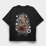 Boxing Legend, Tricou Oversize Barbati (Unisex)