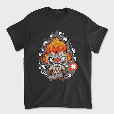 Clown Chaos, Tricou Barbati (Unisex)
