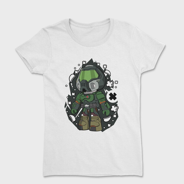 Cyberpunk Soldier, Tricou Femei