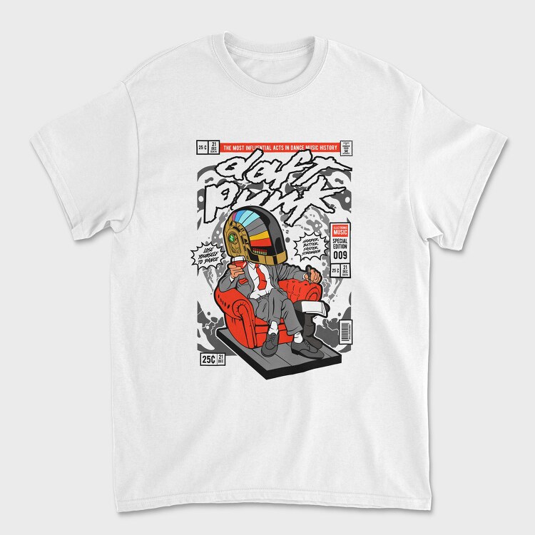 Daft Punk Anthem, Tricou Barbati (Unisex)