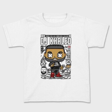 Dj Khaled Pop Art, Tricou Copii