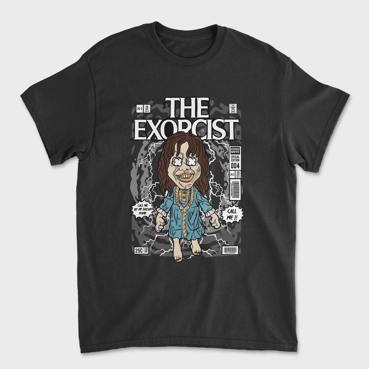 Exorcist Comic Horror, Tricou Barbati (Unisex)