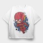 Flash Speedster, Tricou Oversize Barbati (Unisex)