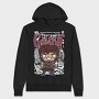 Gambit Comic Chibi, Hanorac Oversize Barbati (Unisex)
