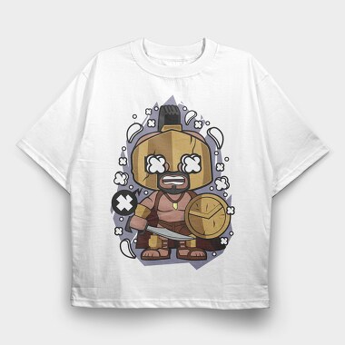 Gladiators Edge, Tricou Oversize Barbati (Unisex)