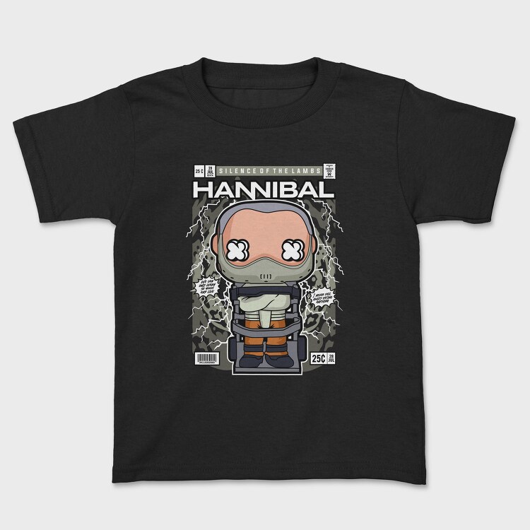 Hannibal Pop Art Comic, Tricou Copii