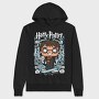 Harry Potter Comic Chibi, Hanorac Oversize Barbati (Unisex)