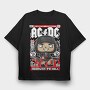 Highway To Hell Rockstar, Tricou Oversize Barbati (Unisex)