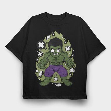 Hulk Punch Power, Tricou Oversize Barbati (Unisex)