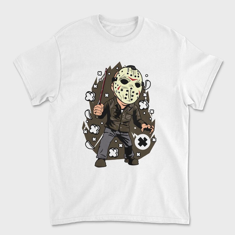 Jason Mask Slasher, Tricou Barbati (Unisex)