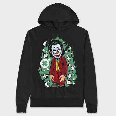 Jokers Wild Smile, Hanorac Oversize Barbati (Unisex)
