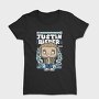 Justin Bieber Comic Pop Art, Tricou Femei