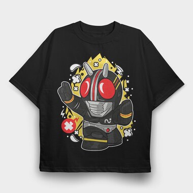 Kamen Rider X, Tricou Oversize Barbati (Unisex)
