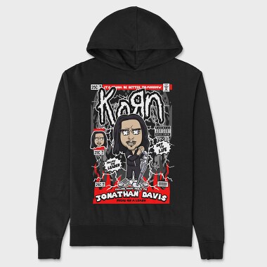 Korn Comic Cult, Hanorac Oversize Barbati (Unisex)
