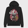 Kratos Warrior Chibi, Hanorac Oversize Barbati (Unisex)