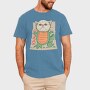 Dinosaur Cat, Tricou Barbati (Unisex)