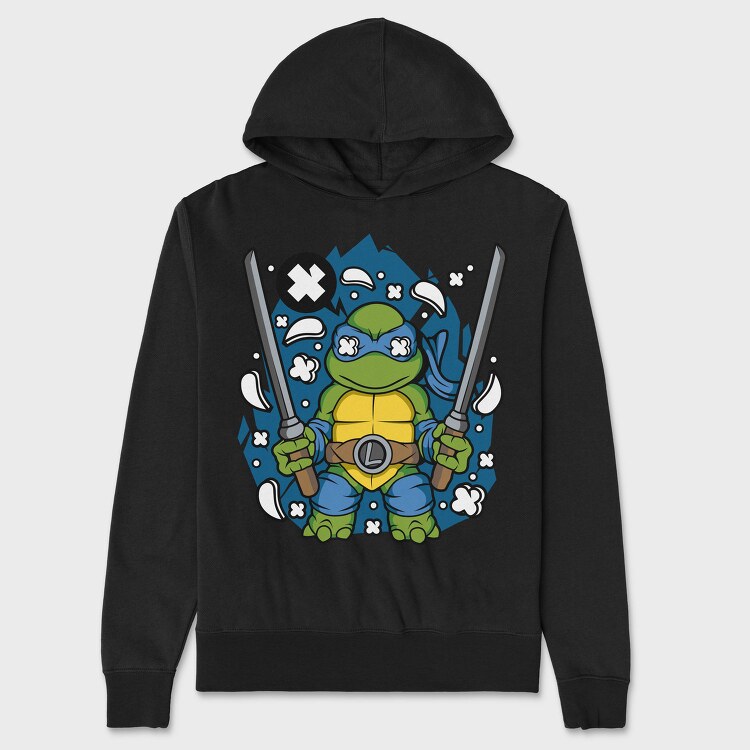 Ninjaturtle Warrior, Hanorac Oversize Barbati (Unisex)