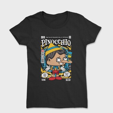 Pinocchio Pop Art, Tricou Femei