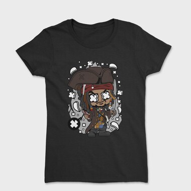 Pirate Captain Chic, Tricou Femei