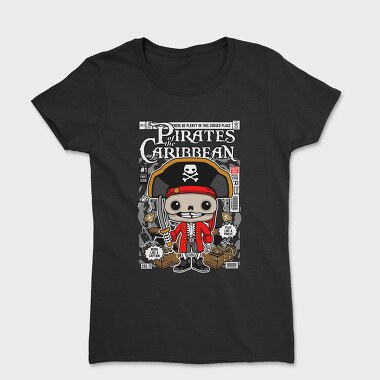 Pirate Captain Treasure Hunt, Tricou Femei