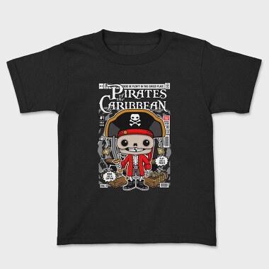 Pirate Captain Treasure Hunt, Tricou Copii