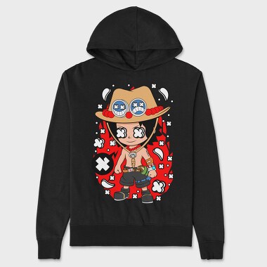 Pirate Chibi Adventure, Hanorac Oversize Barbati (Unisex)