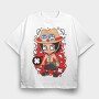 Pirate Chibi Adventure, Tricou Oversize Barbati (Unisex)