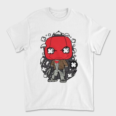 Red Hero Pop Art, Tricou Barbati (Unisex)