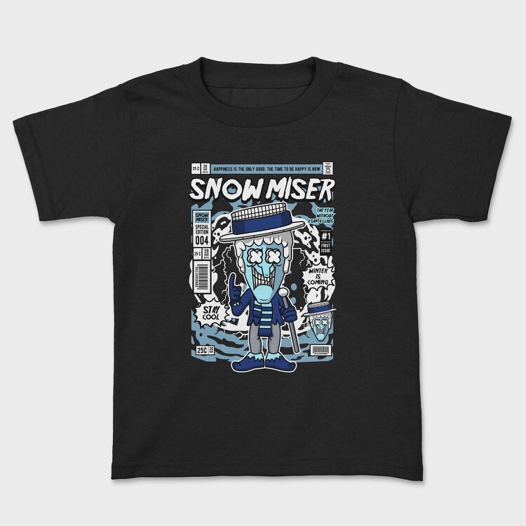 Snowmiser Comic Drop, Tricou Copii