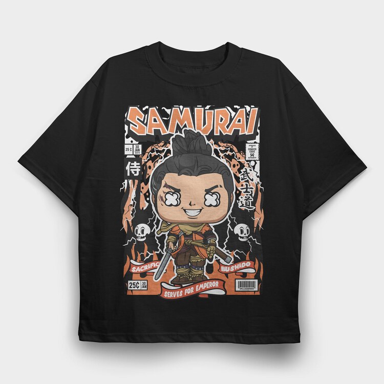 Soul Warrior Saga, Tricou Oversize Barbati (Unisex)