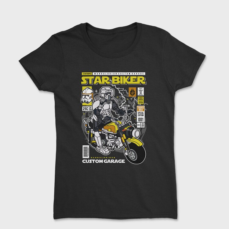 Star Trooper Biker, Tricou Femei